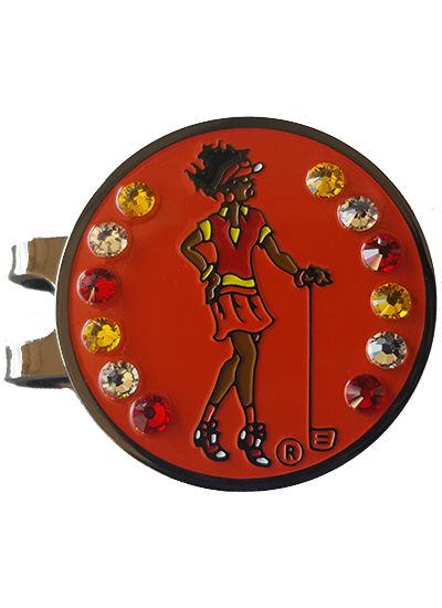 Red Yellow Hat Clip