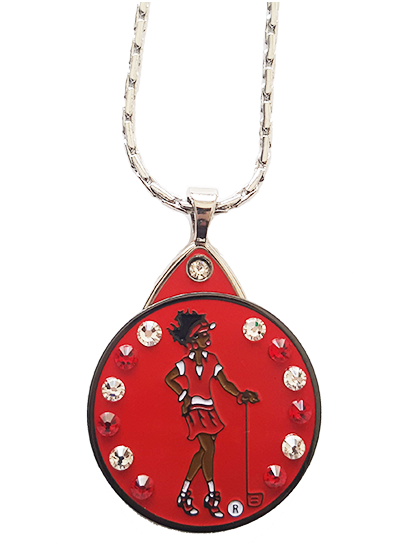 Red and White Necklace